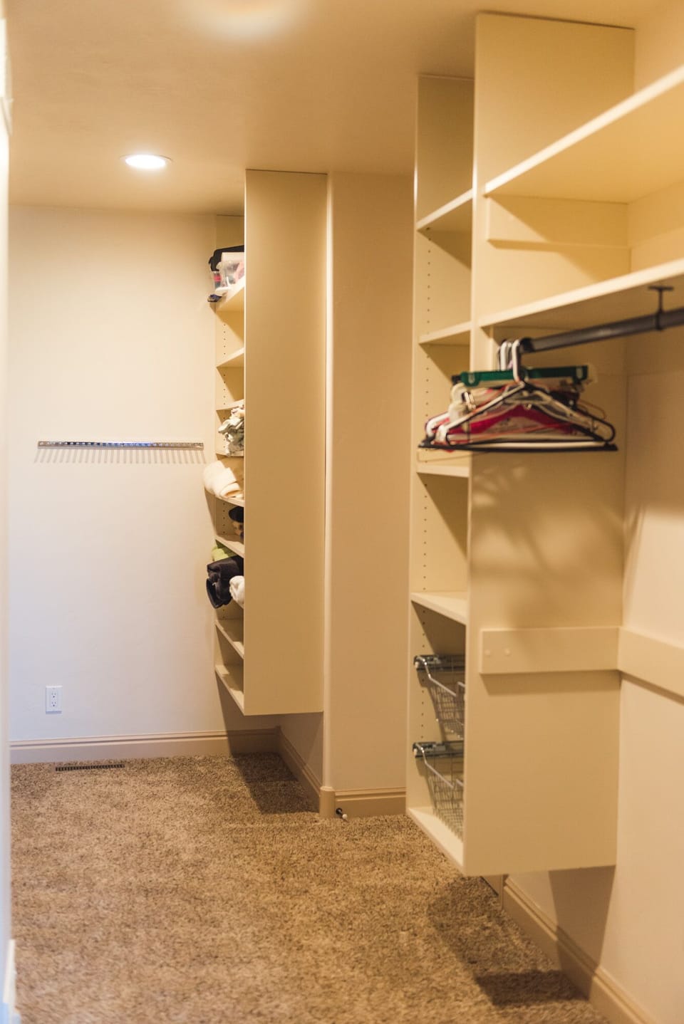 Master closet