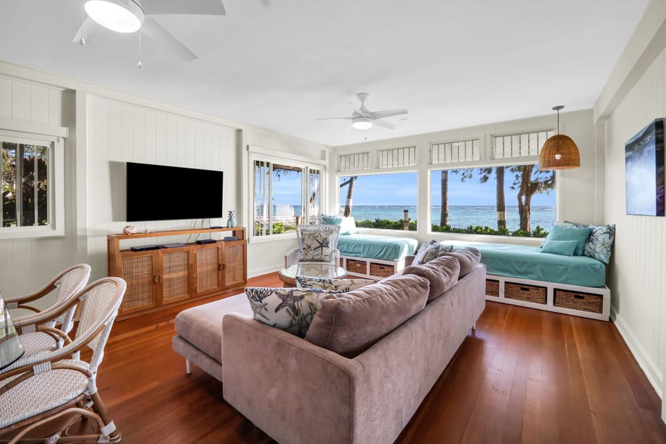 Oceanfront Living Room