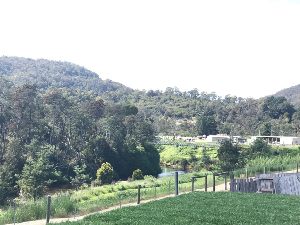 Metres to MTB trails and across the river for lake activities with the family