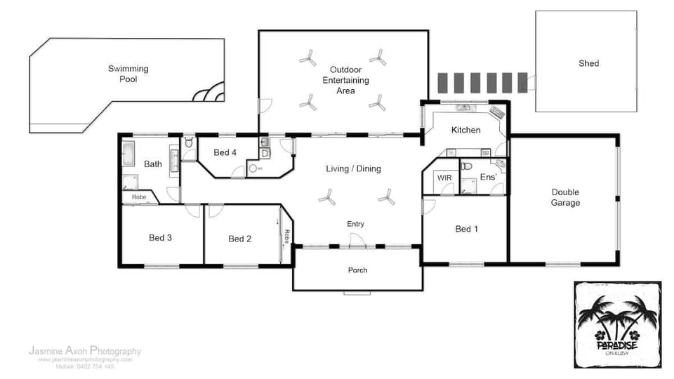 Paradise on Ruby - Floorplan