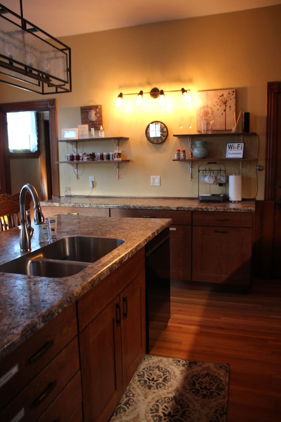 Lots of counter space as well. 