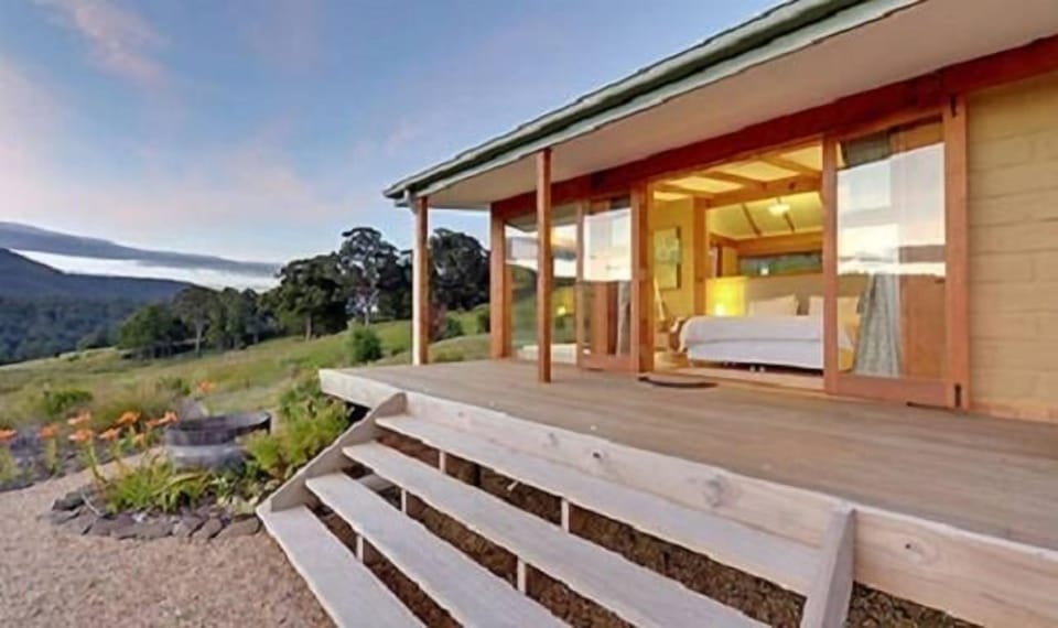 Bedroom & Deck View 