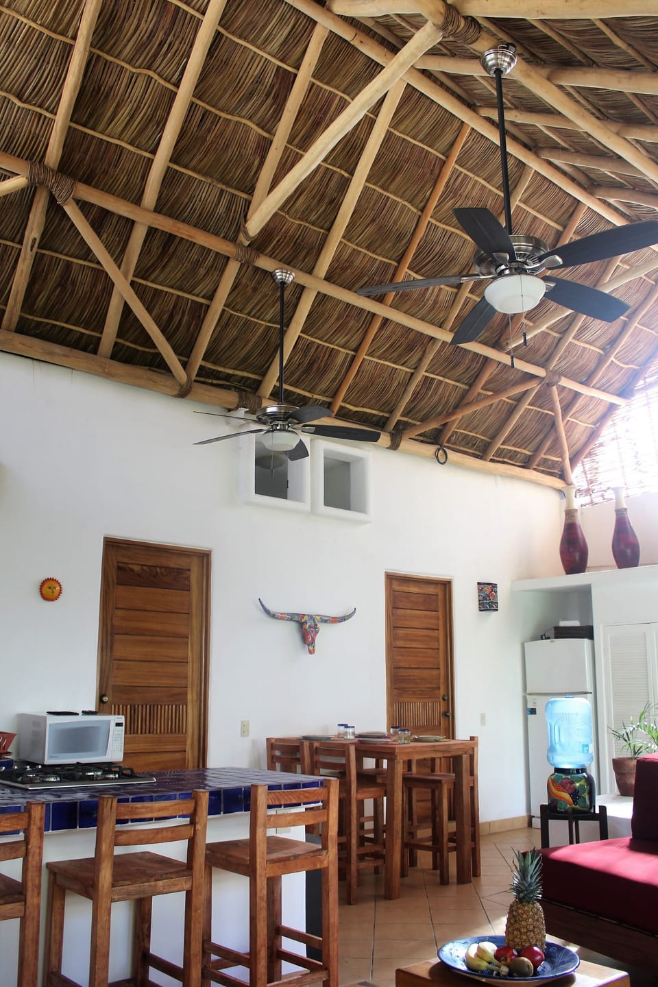 Upper level palapa