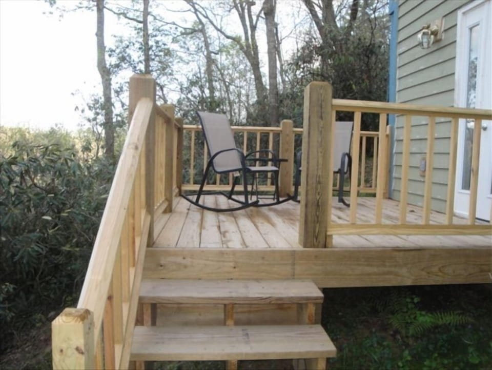 Deck and Entrance to Apartment