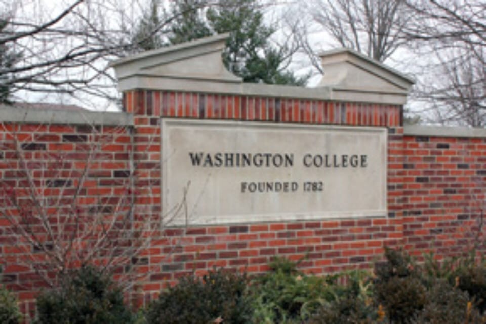 1.2 miles to Washington College from house