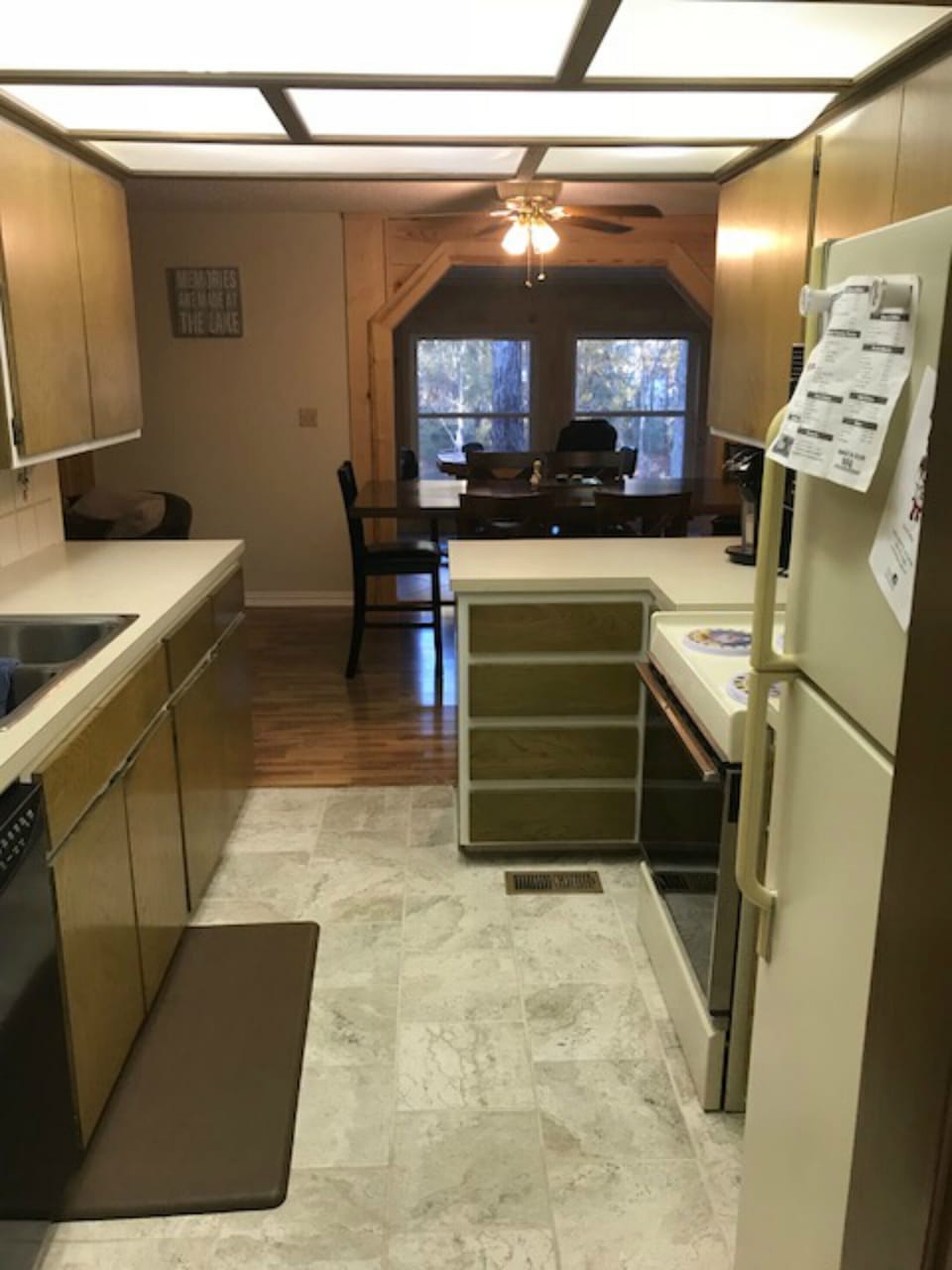 upstairs kitchen