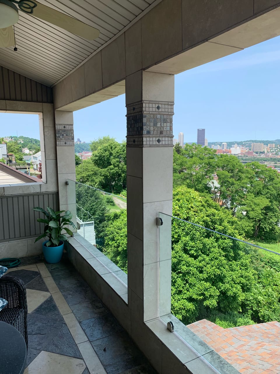 Balcony from master suite