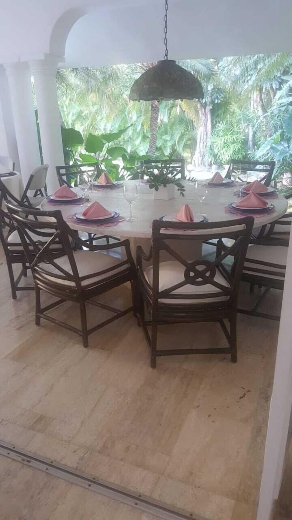Updated Dining Table for 10 people.