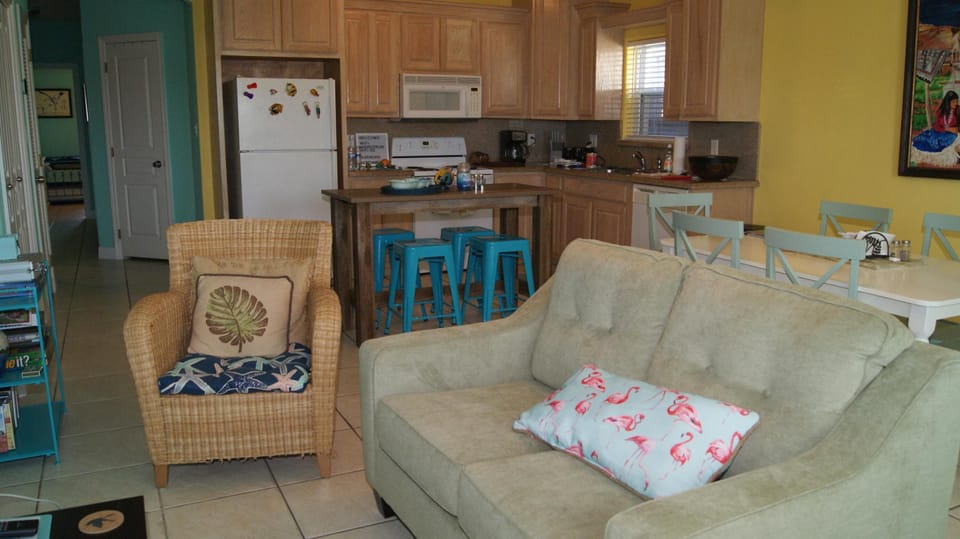 Sofa / Love Seat / Wicker Chair in Living area