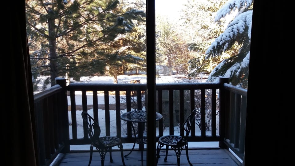 View from the balcony