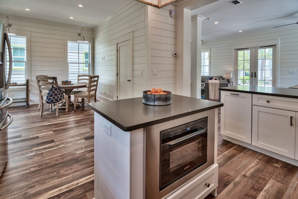 microwave, blender, coffee, outdoor gas grill, gas stove top, Big Panda is ready