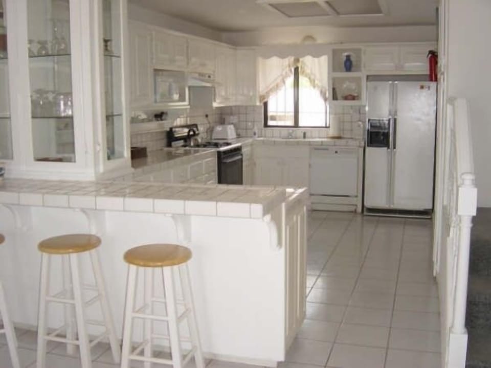 Extra large kitchen with  lots of storage areas and all the comforts of home.