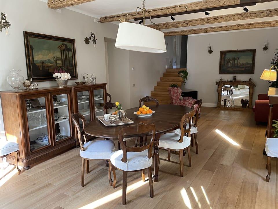 'Casa Burlamacchi' Tinello's dining and living room