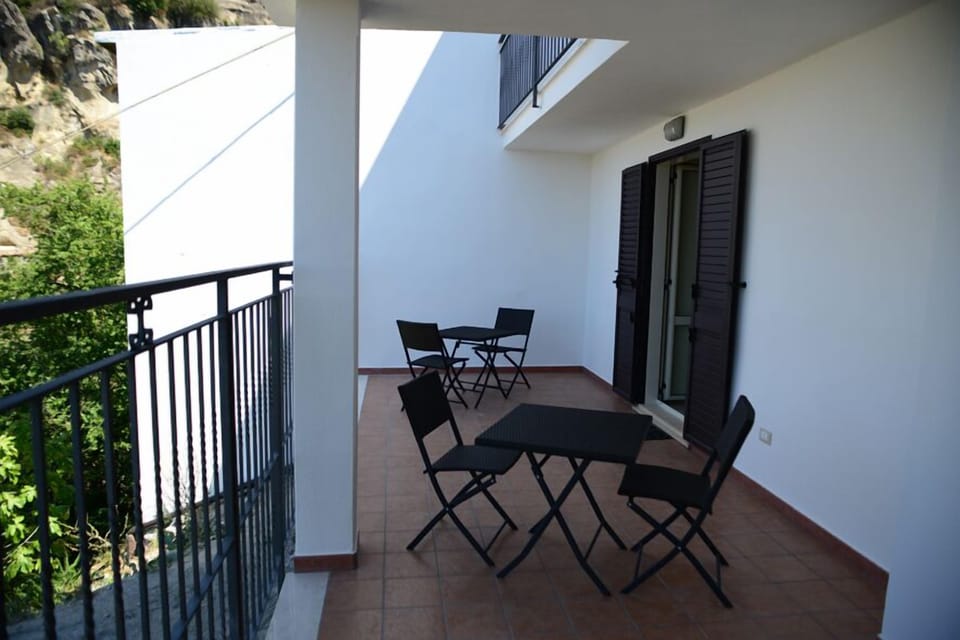 Terrace of kitchen and downstairs Bedroom