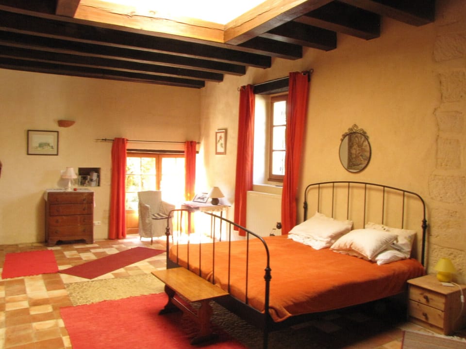 Master Bedroom and door to terrace