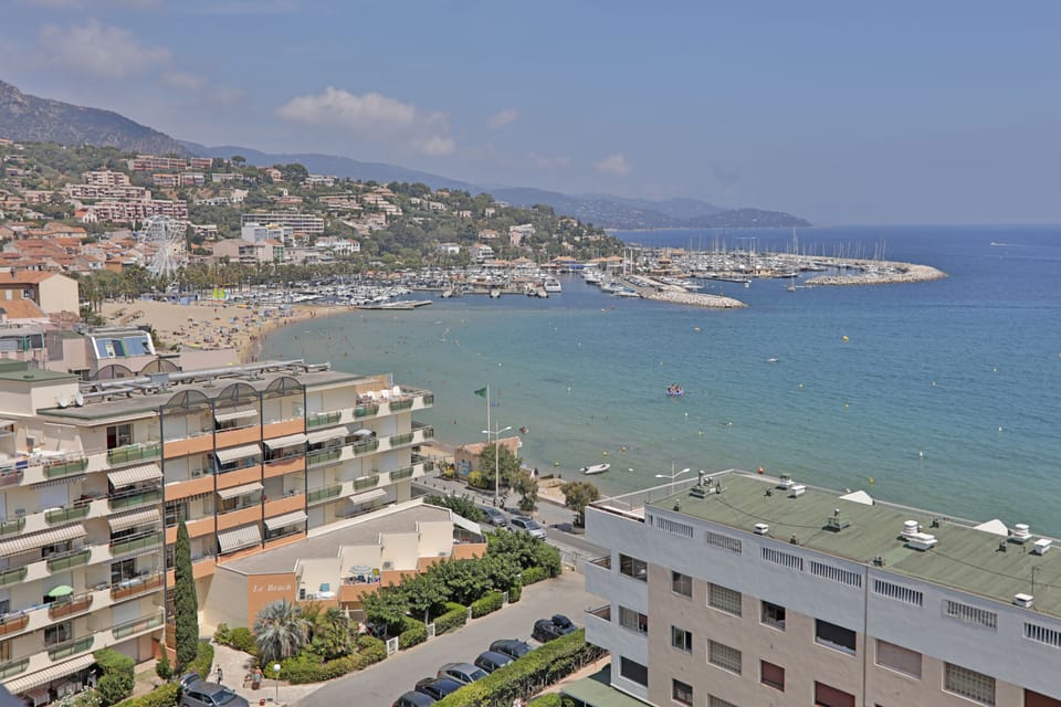 View from the balcony, sea side