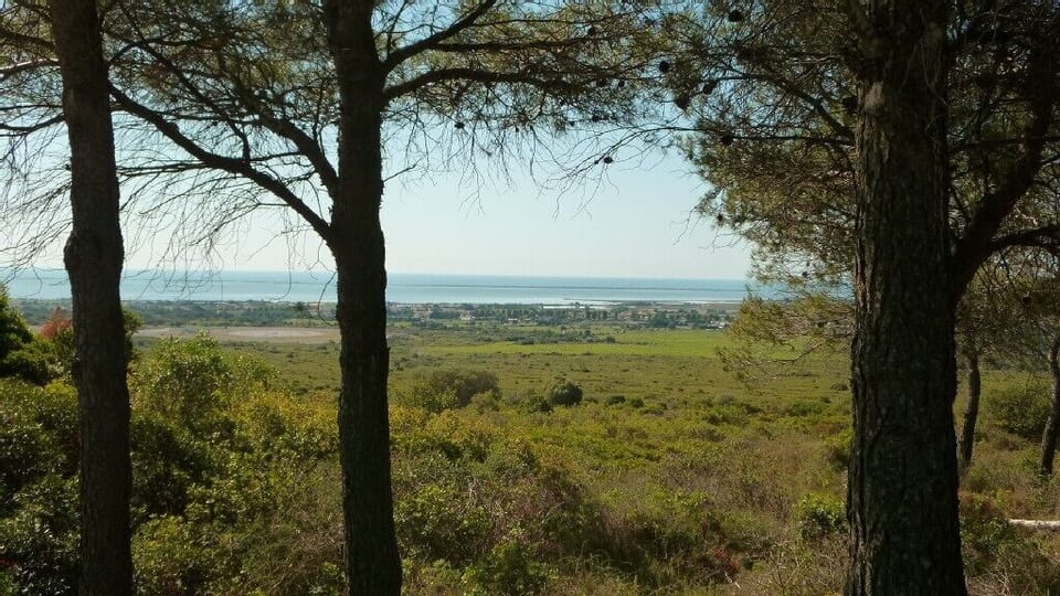 View to the Gardiole