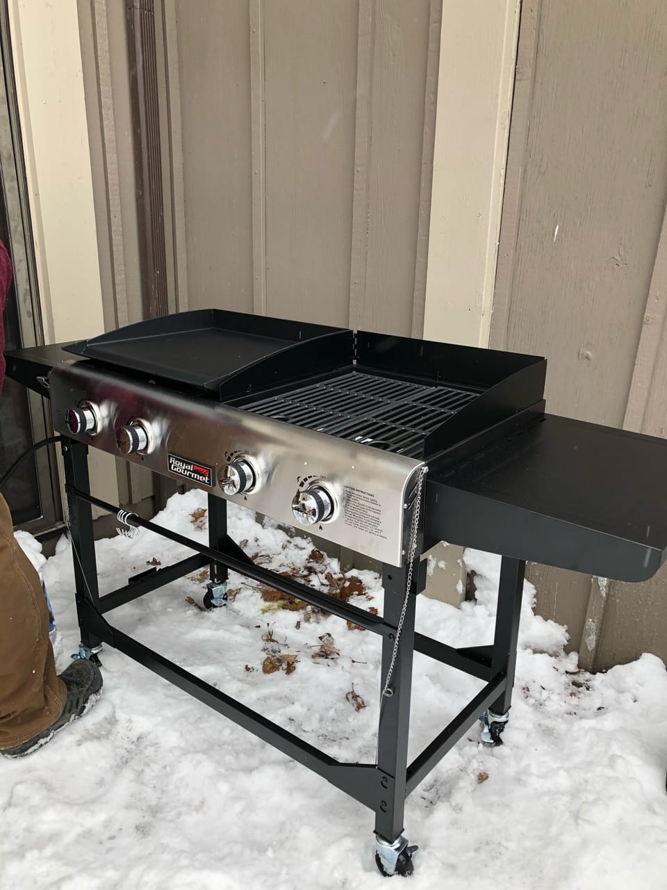 Brand new hibachi style propane grill 