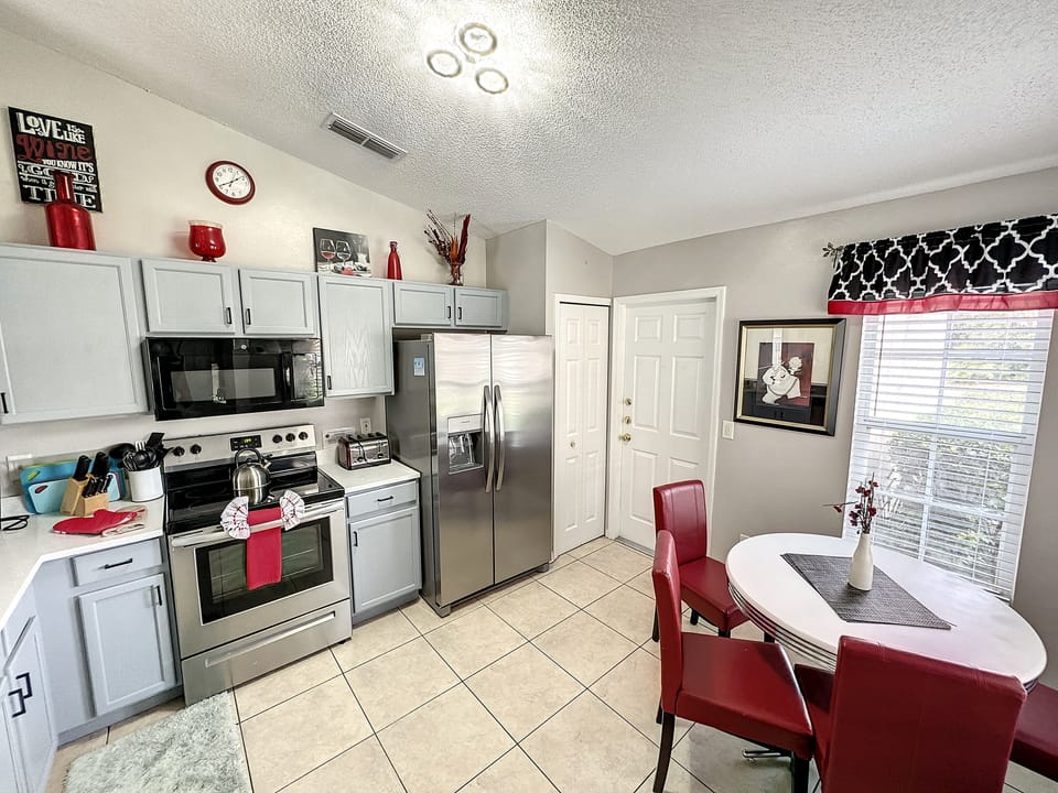 stainless appliances