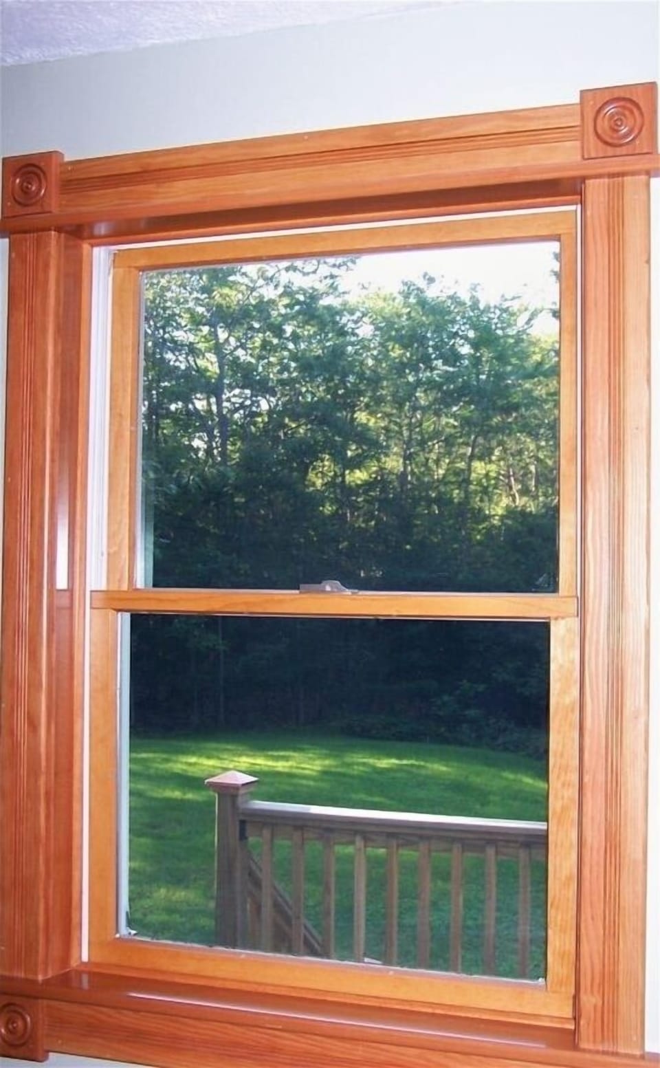 Beautiful windows connect the inside & outside spaces - deck, yard & woods.
