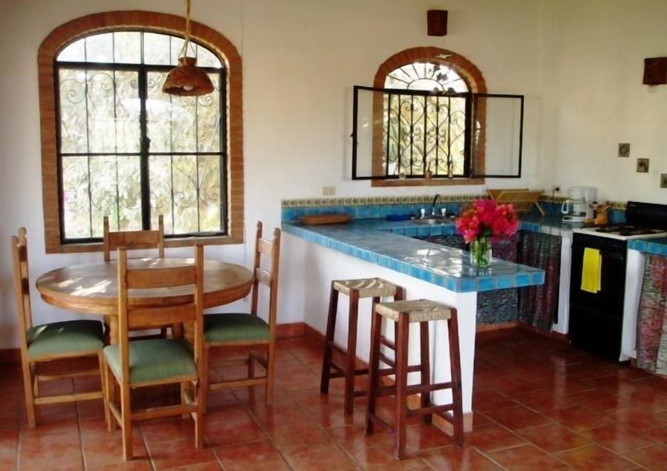 Kitchen and dining room