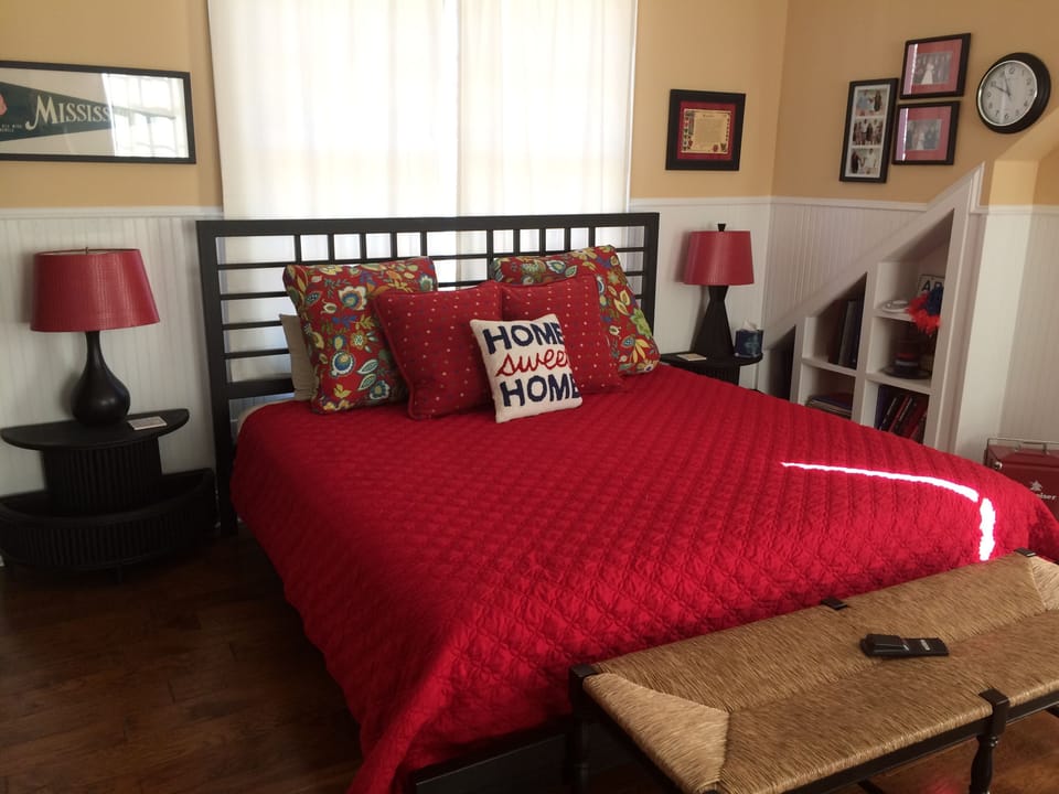 King sized bed