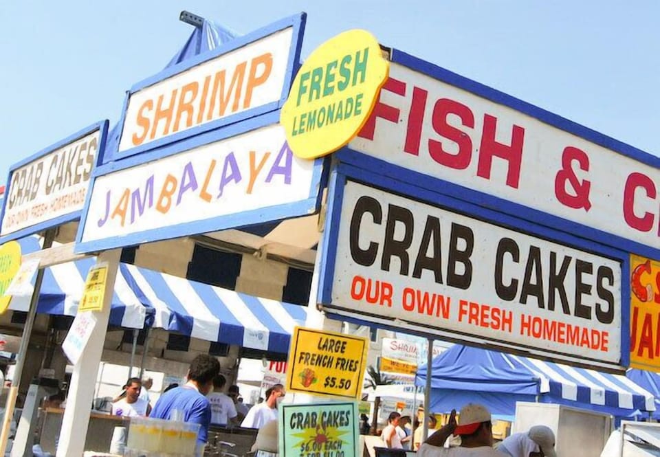 Belmar, Asbury Park, and Pt Pleasant Seafood Festivals each year.