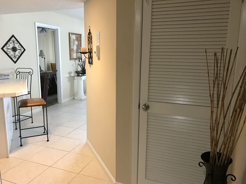 View from entry door