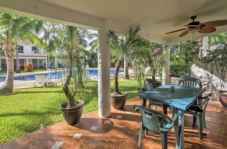 Terrace with Pool View