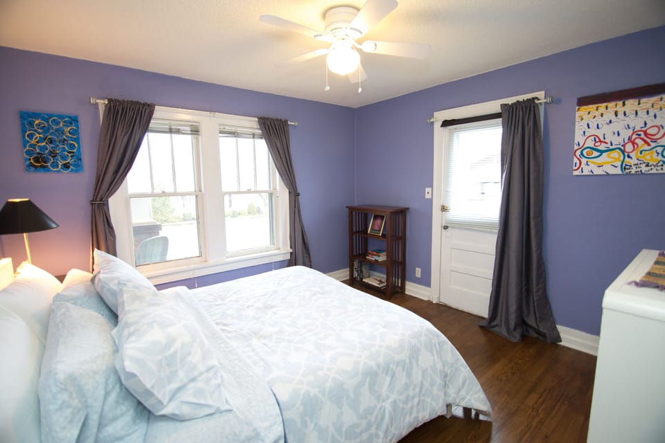 Enjoy original artwork by homeowners family