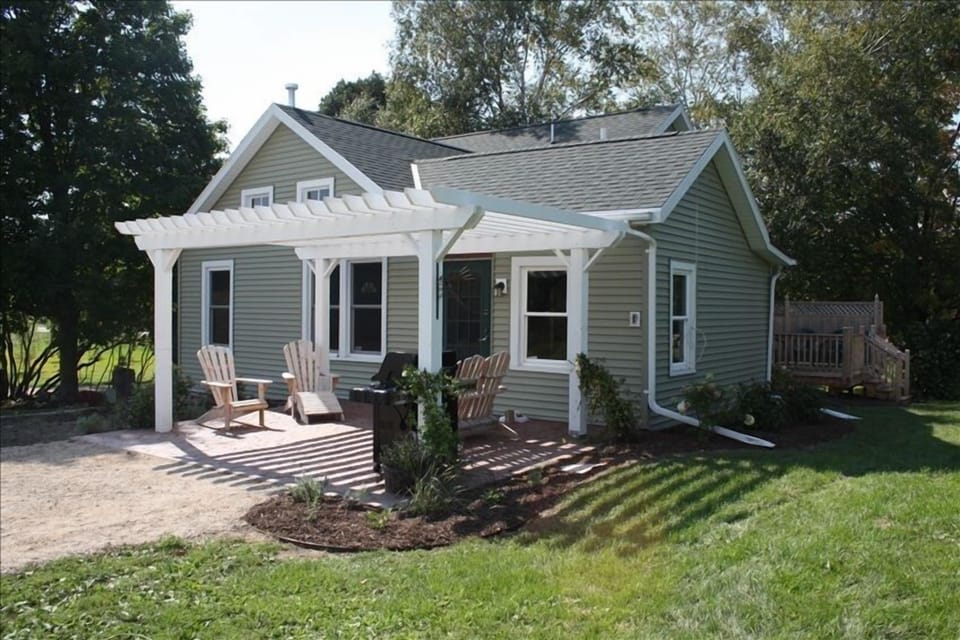 Back of farm house