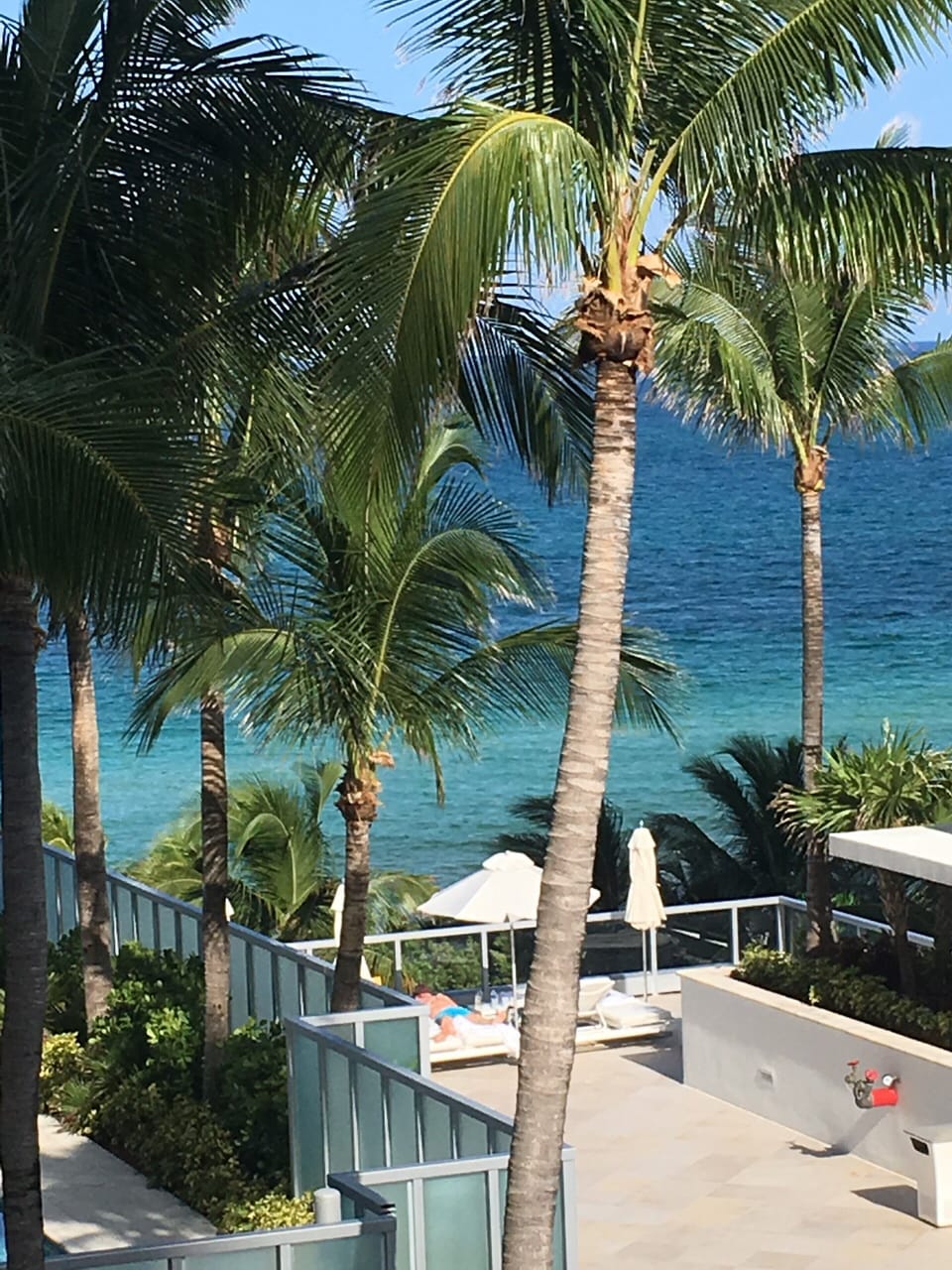 Actual view from balcony