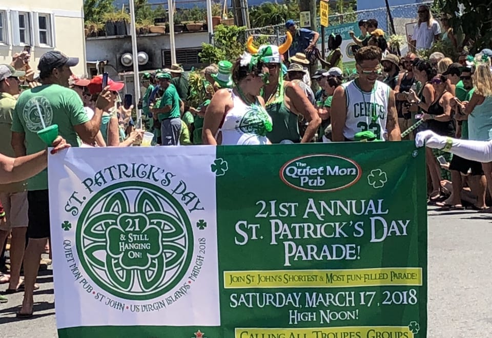 St Patrick's Day parade is lots of fun!