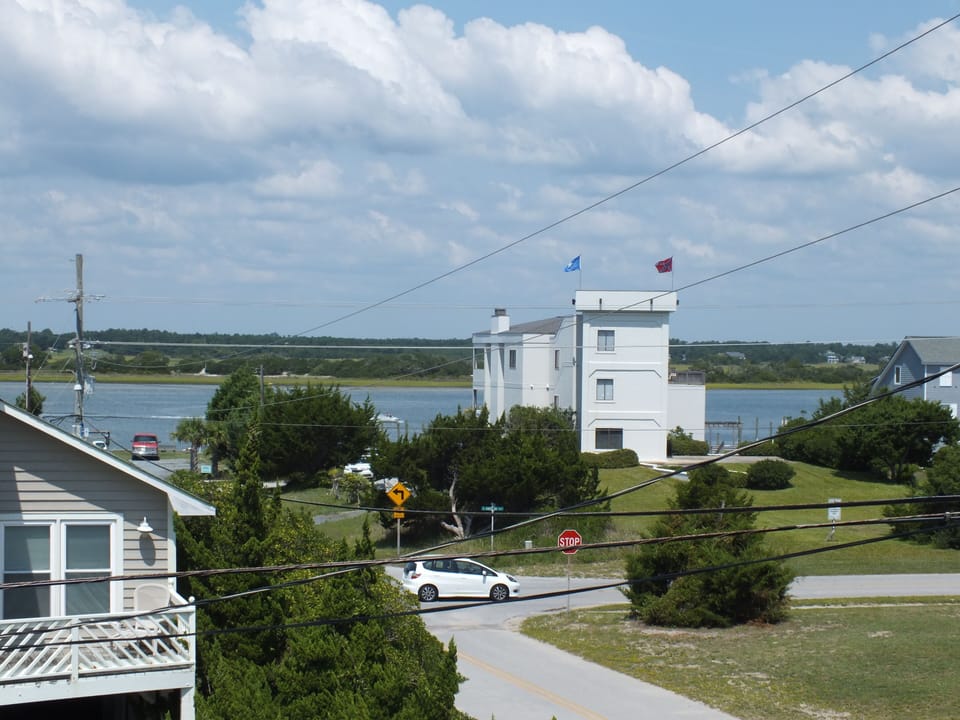 Sound/ICWW View from front side deck.