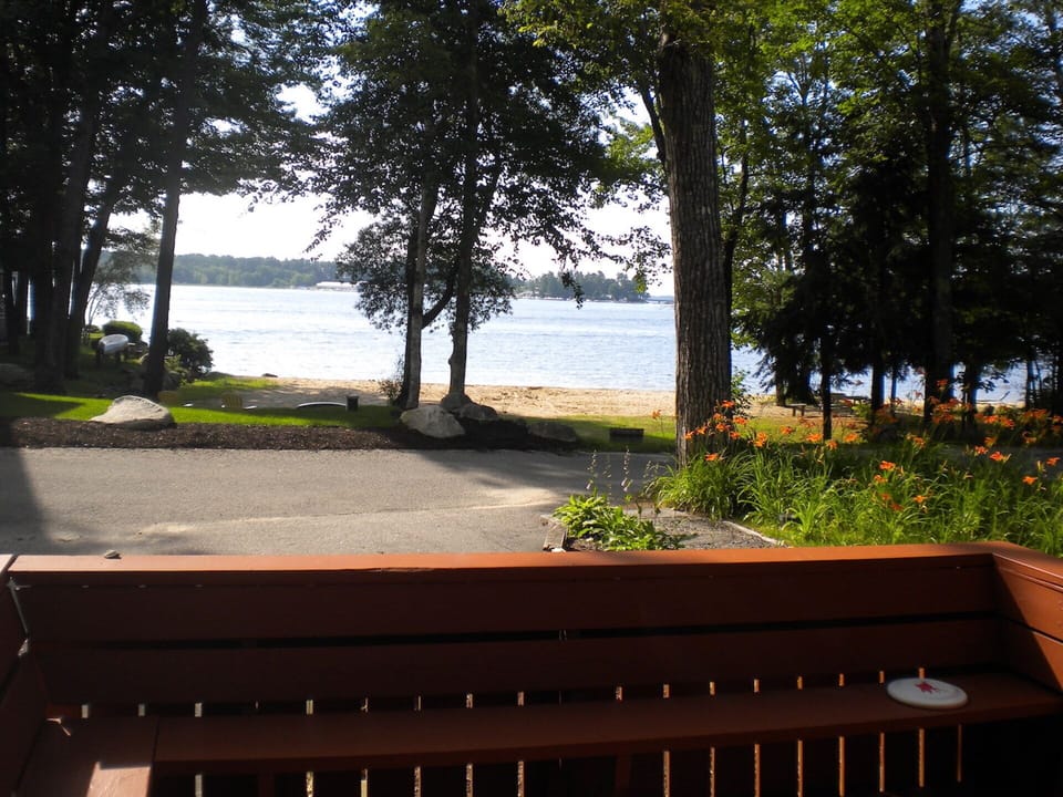 view from the deck