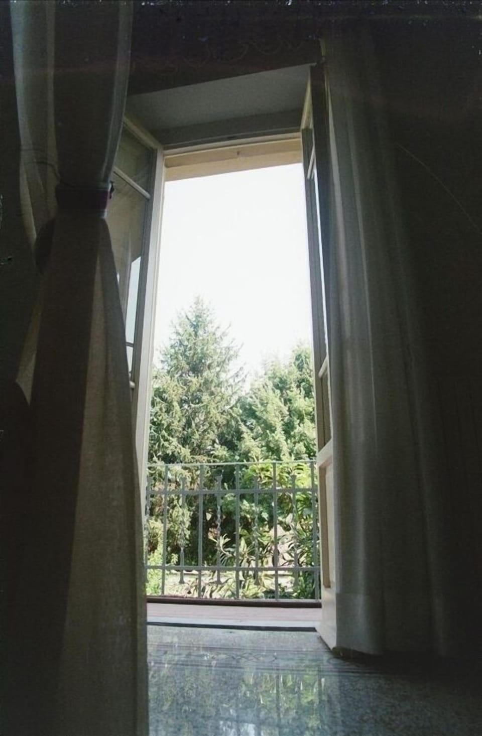 The Balcony entrance from the canapy bedroom