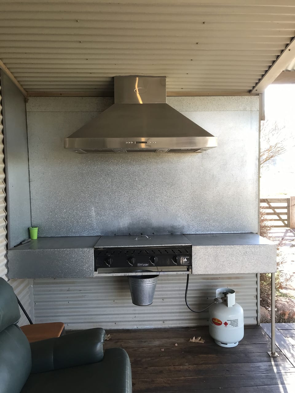 BBQ area