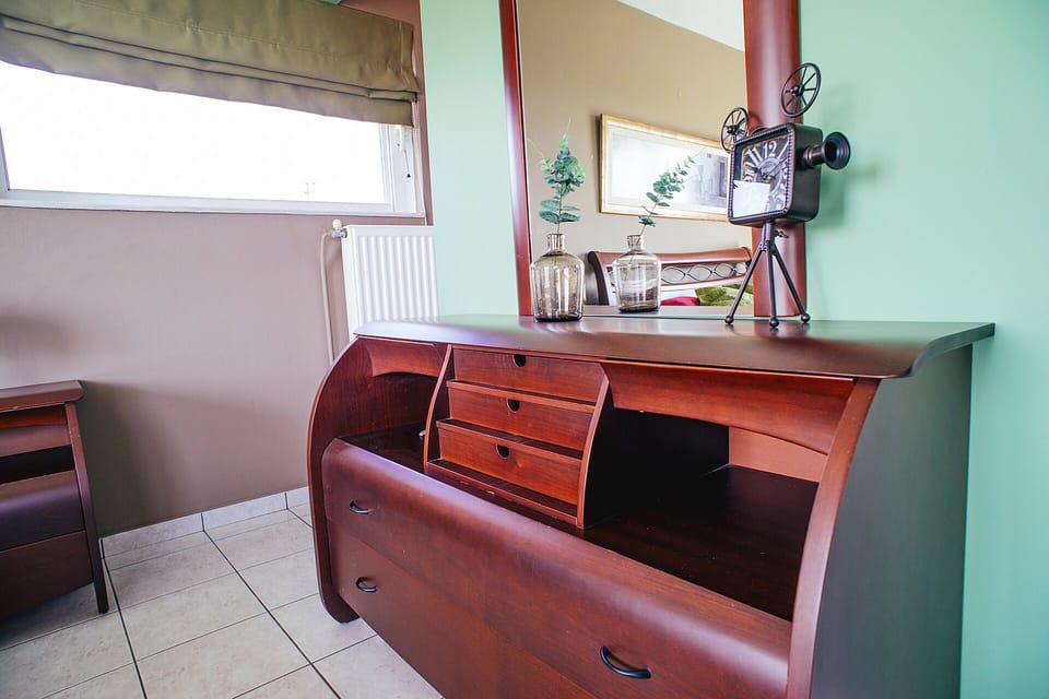 Details from the master bedroom