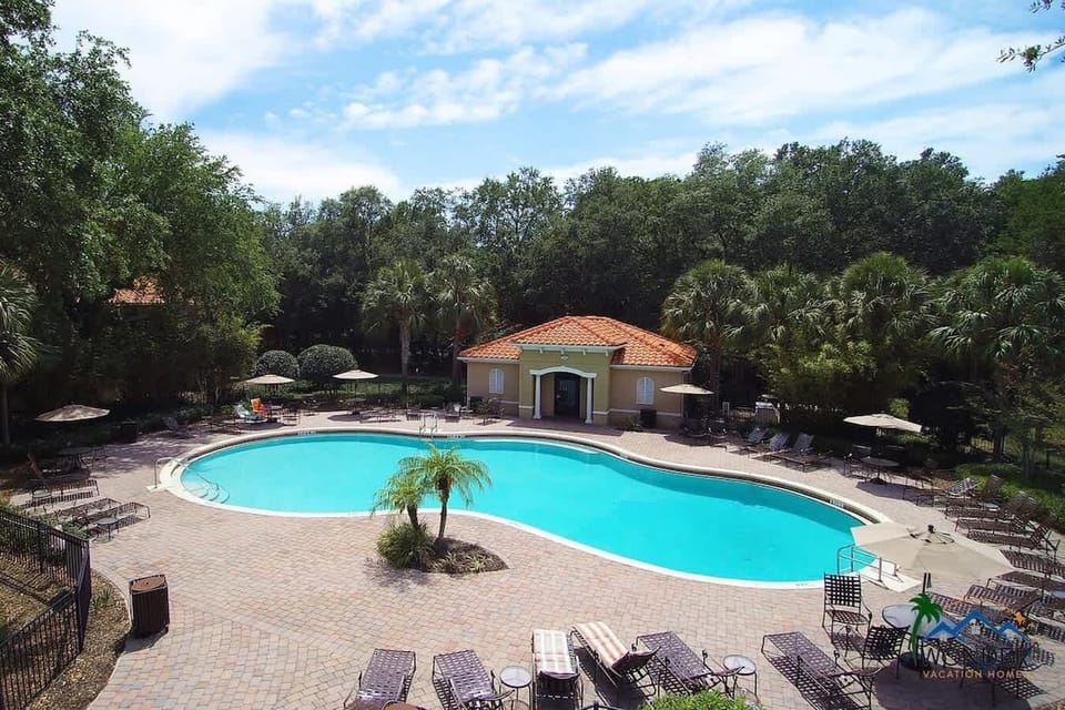 Compass Bay Resort Heated Pool Overview 