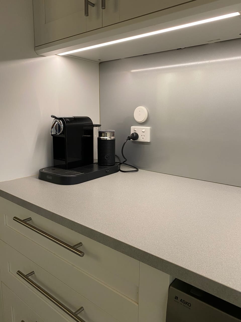 Nespresso capsule coffee machine