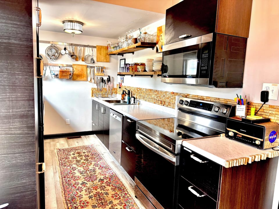 Stocked kitchen