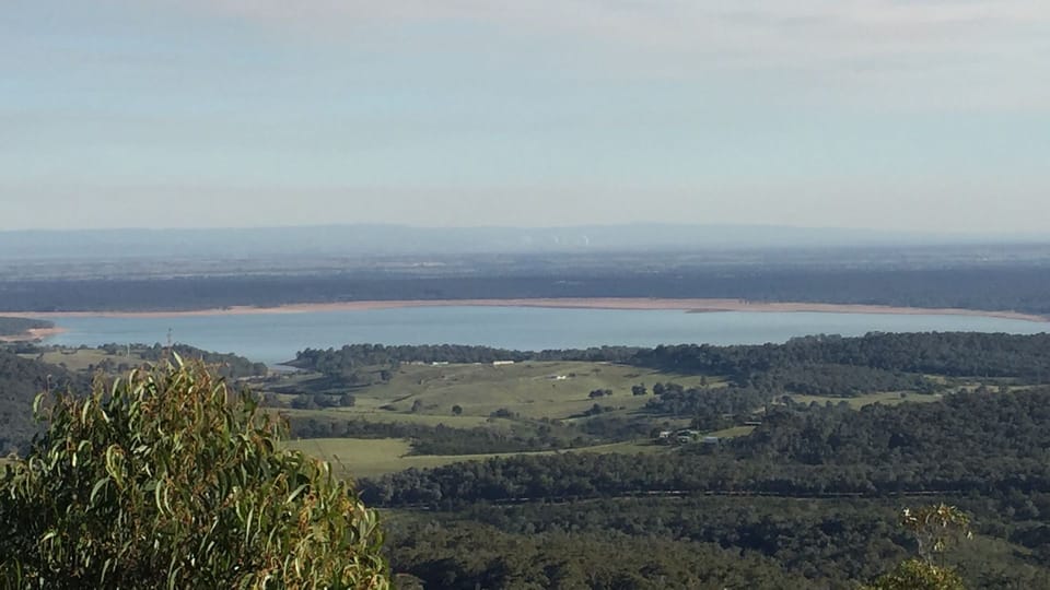 Glenmaggie lake from lookout