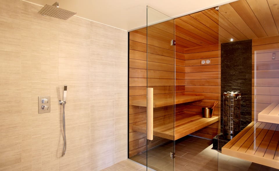 Sauna area