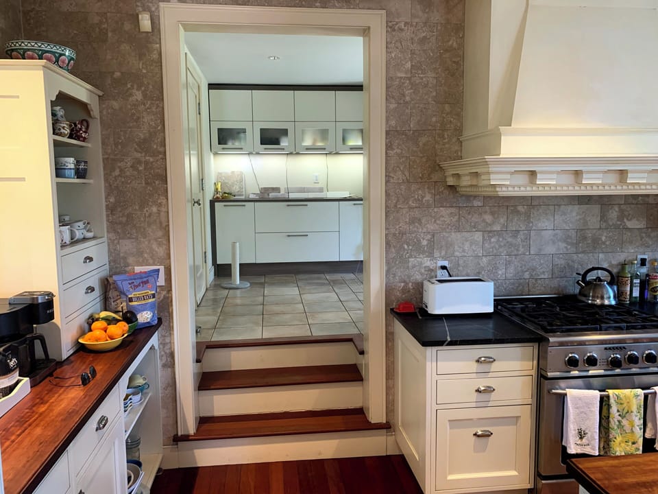 Stairs of Kitchen to Pantry