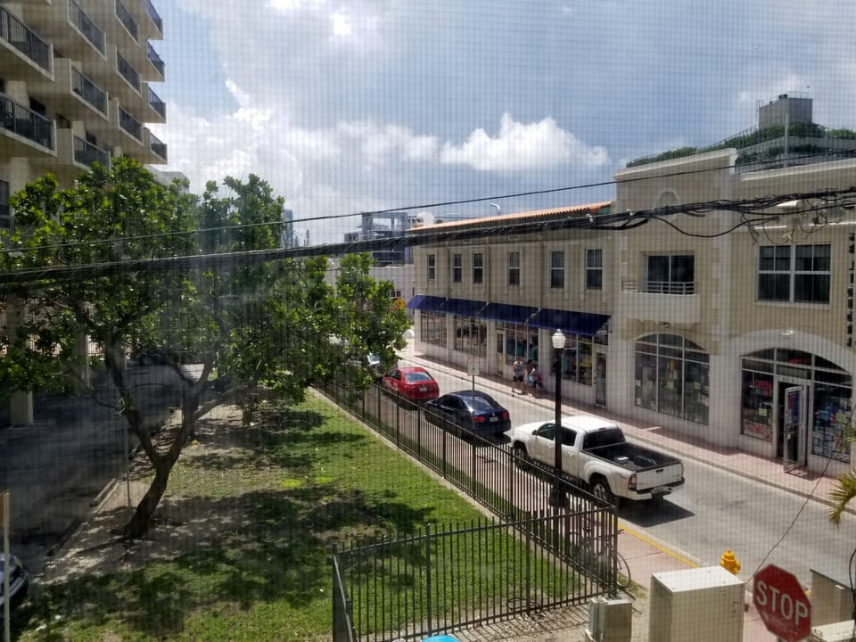VIEW FROM WINDOWS ON TO QUIET SIXTH STREET