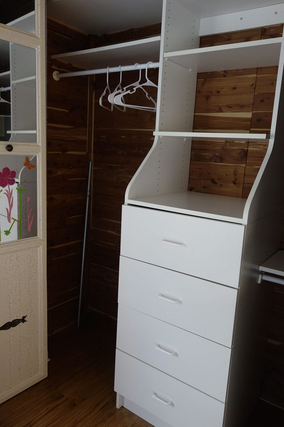 Closet in the second bedroom