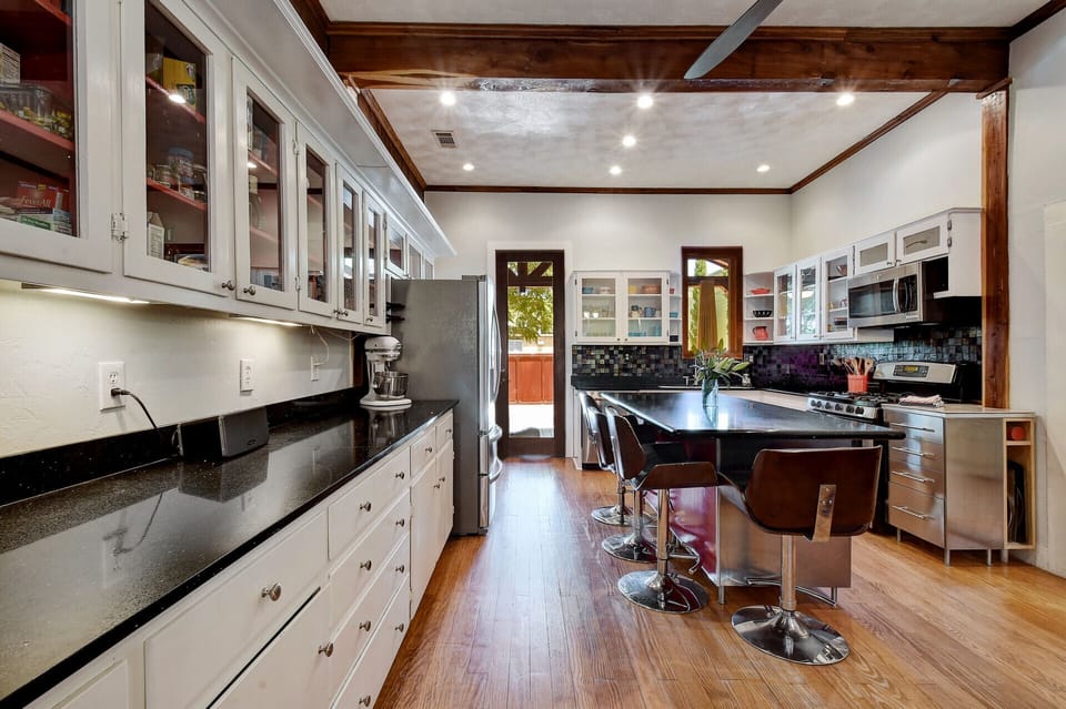 Very spacious kitchen