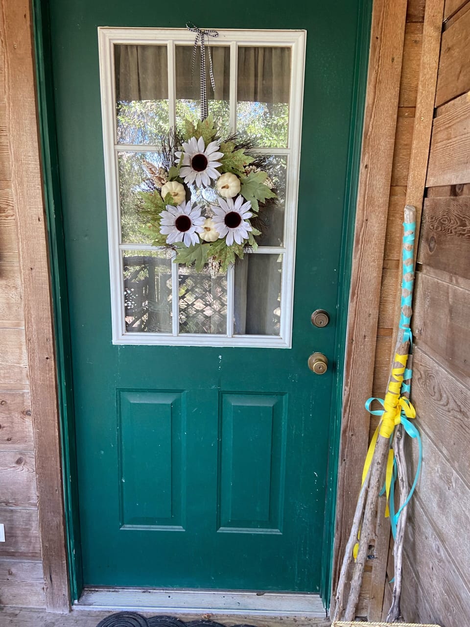 Front door porch 