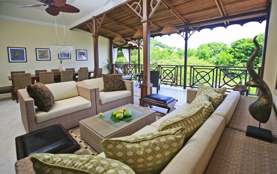 Sunroom - where meals are served or a lounge area for some
