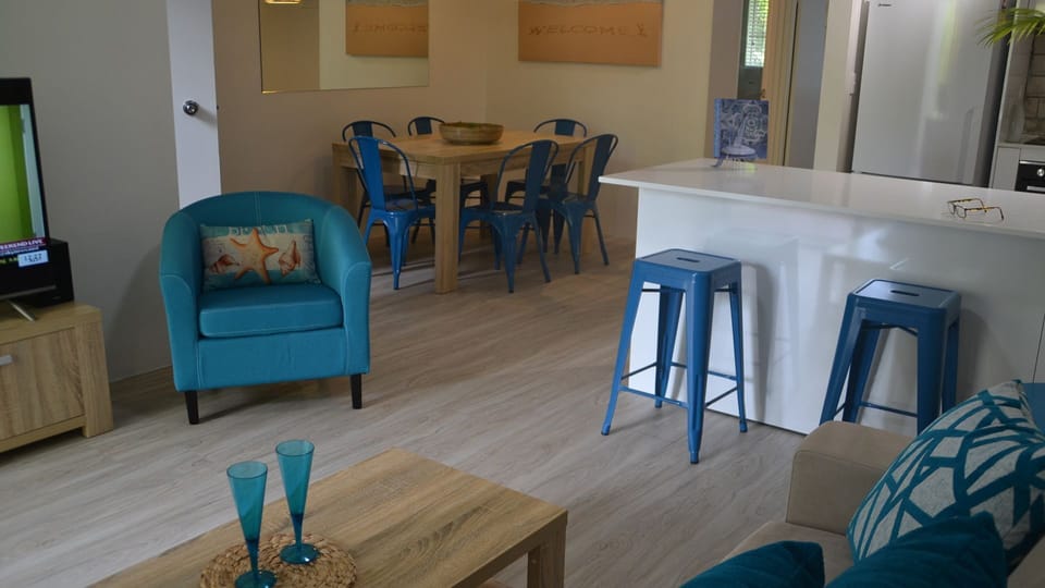 Spacious living and dining areas
